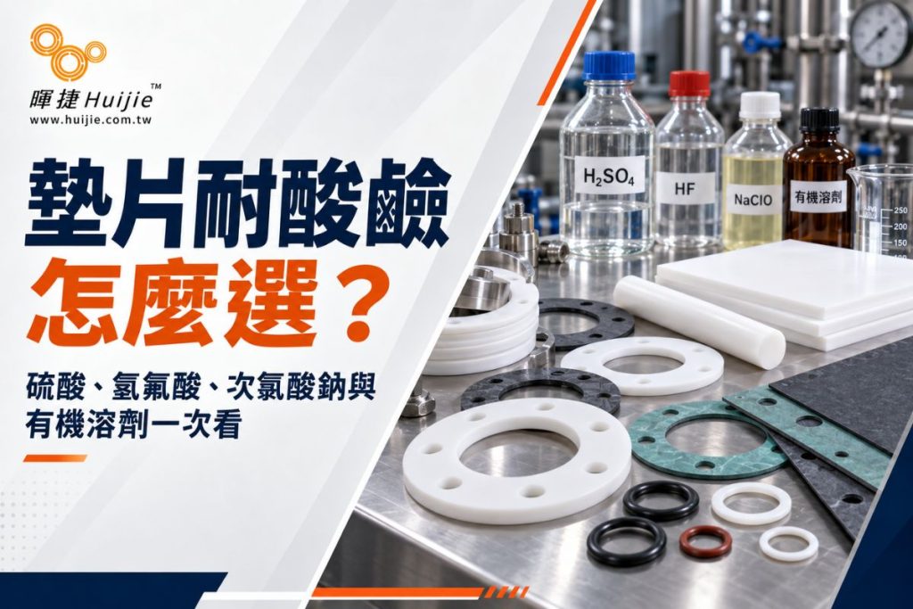 墊片耐酸鹼怎麼選？